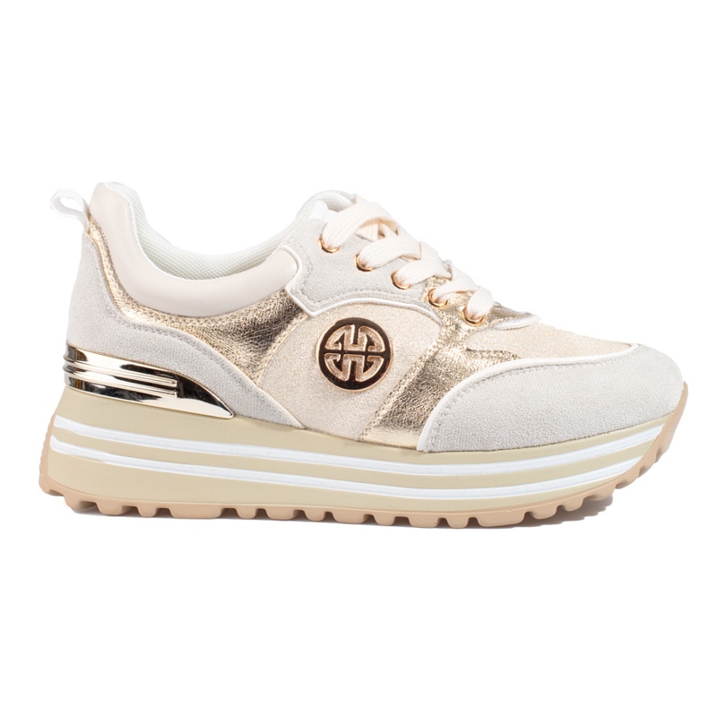 W. Potocki Sneakers oro da donna Potocki d'oro