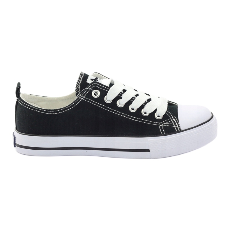 American Club Classiche sneakers nere scarpe American DSLN-01 nero