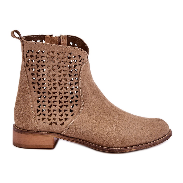 Stivali scamosciati Nicole 2791/023 Beige scuro