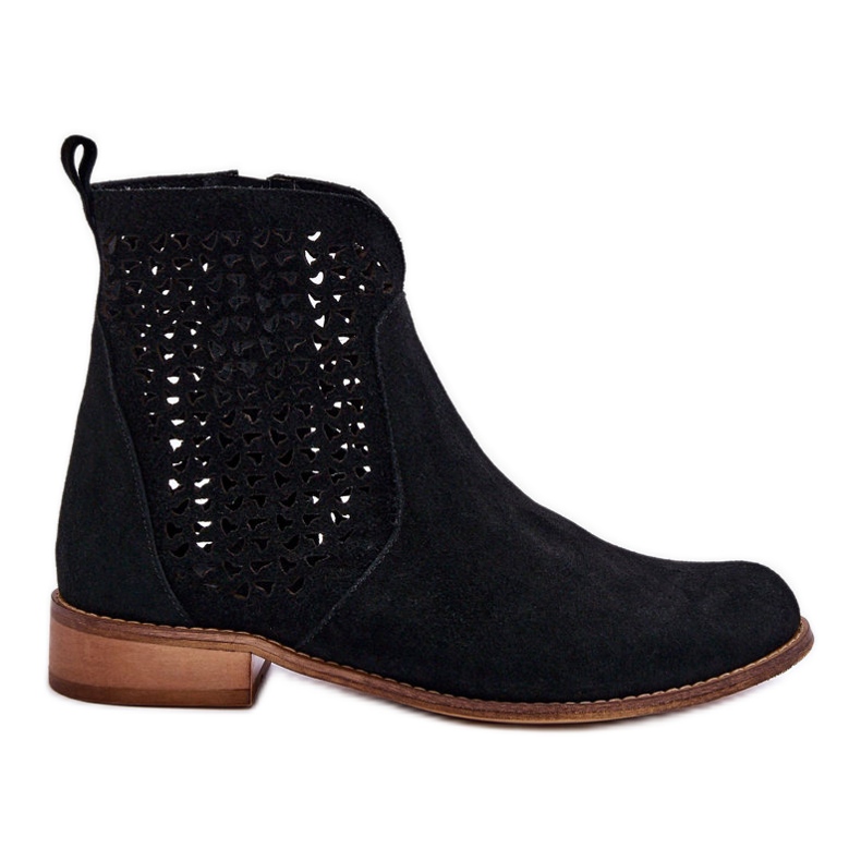 Stivali scamosciati Nicole 2791/028 Nero