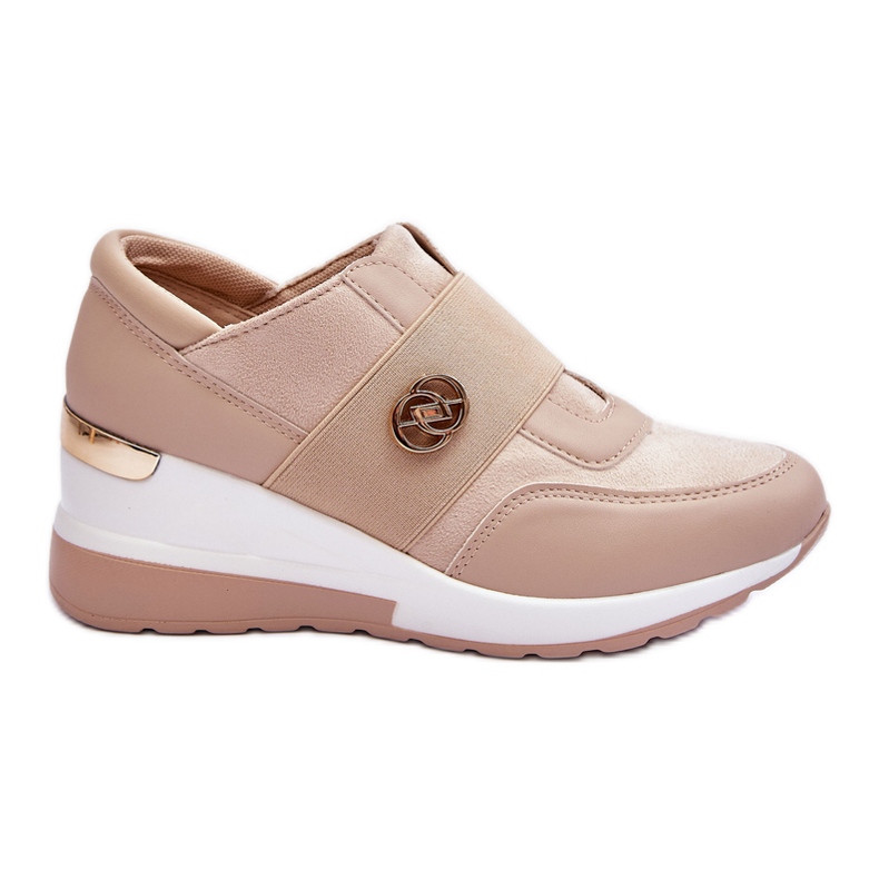Scarpe Sportive Senza Lacci da Donna Beige Jonas