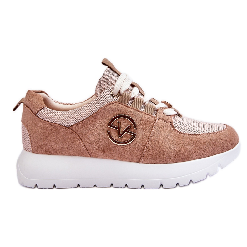 Vinceza Scarpe Sportive Con Plateau Da Donna Beige Aisha
