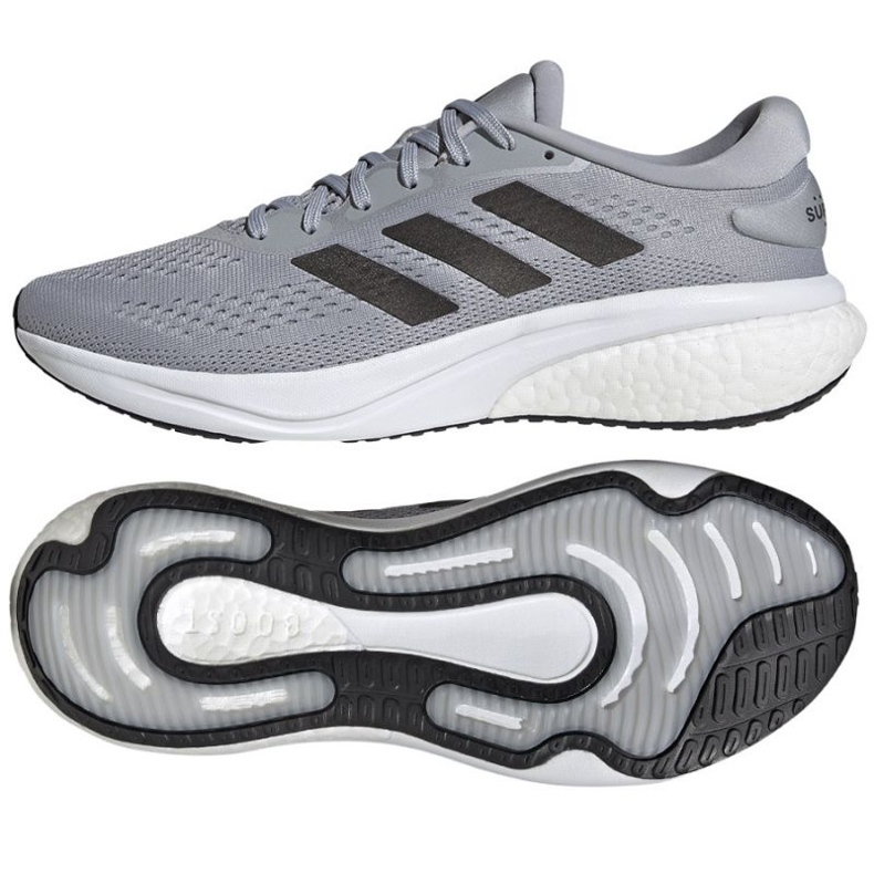 Scarpe da corsa adidas SuperNova 2 M HQ9932 grigio