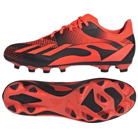 Scarpe da calcio Adidas X Speedportal Messi.4 Fg GZ5140 arancia arance e rosse