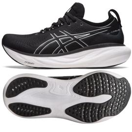 Scarpe da corsa Asics Gel-Nimbus 25 M 1011B547 001 nero