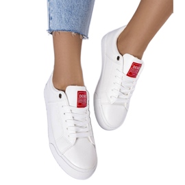 Vinceza Vincez sneakers classiche bianche bianca