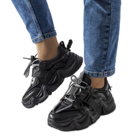BM Sneakers glamour nere di Desforges nero