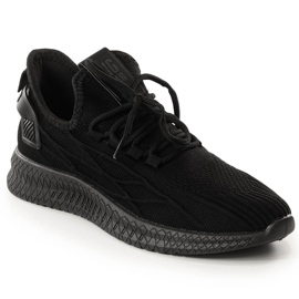 Scarpe slip-on sportive nere Big Star LL274711 nero