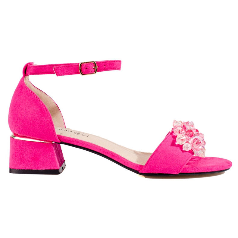 Sandalo basso rosa Shelovet da donna