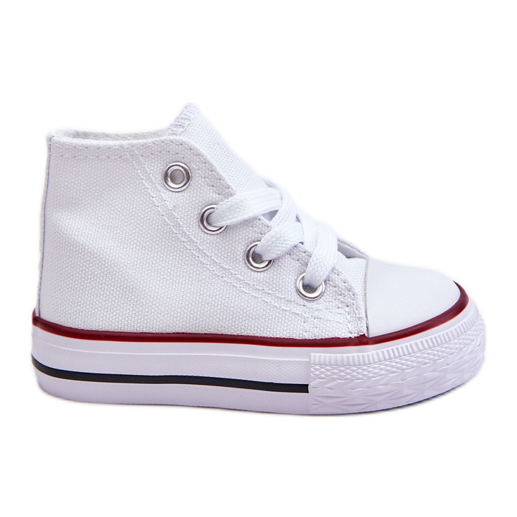 Sneakers alte da bambino Filemon bianche bianca