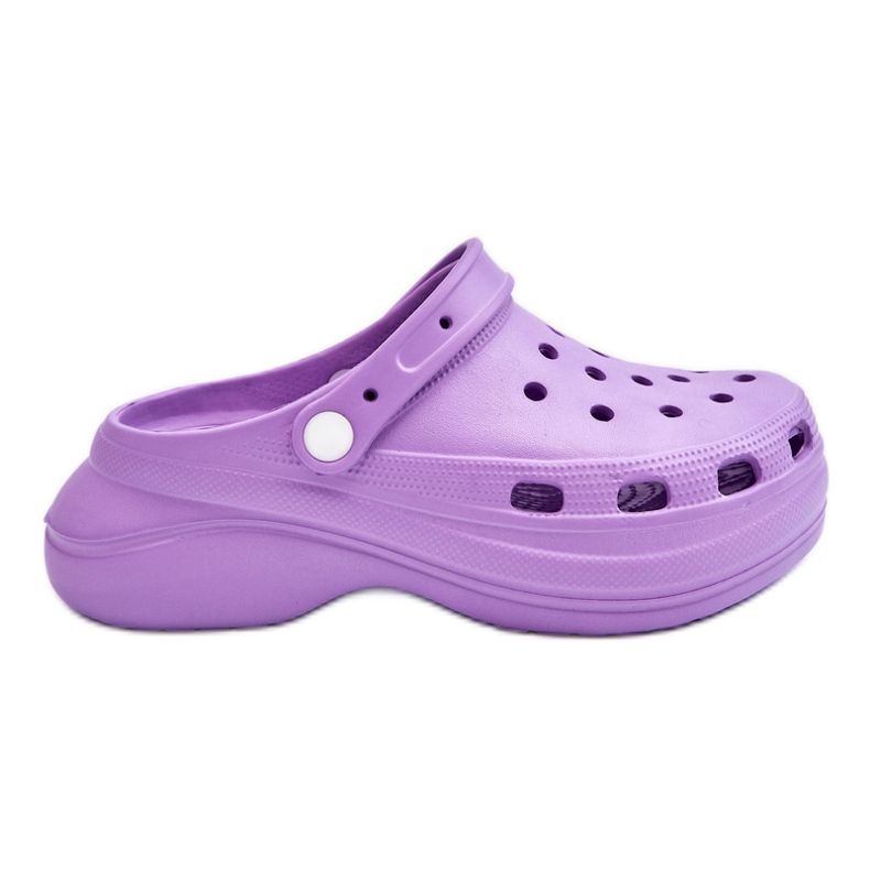 FS1 Ciabatte da donna in gommapiuma Crocs Viola Coline