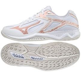 Scarpe da pallavolo Mizuno Thunder Blade 3 W V1GC217036 bianca bianca