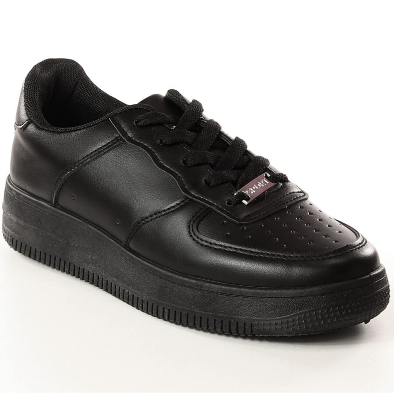 Scarpe sportive da donna nere Potocki 16002 nero