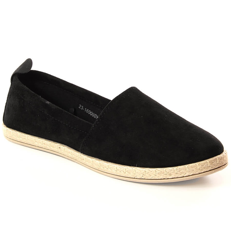 Espadrillas slip-on nere da donna Potocki 16009 nero