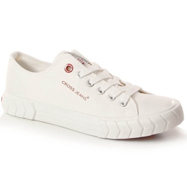 Cross Jeans LL2R4052C sneakers basse stringate bianche bianco