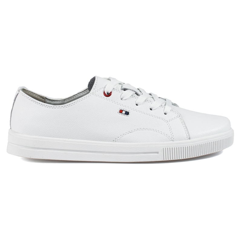 Sneakers Vinceza bianche da donna in pelle bianca