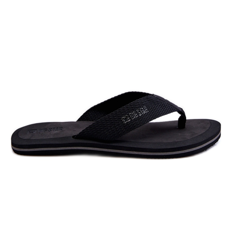 Infradito da uomo in schiuma Big Star LL174618 nere nero