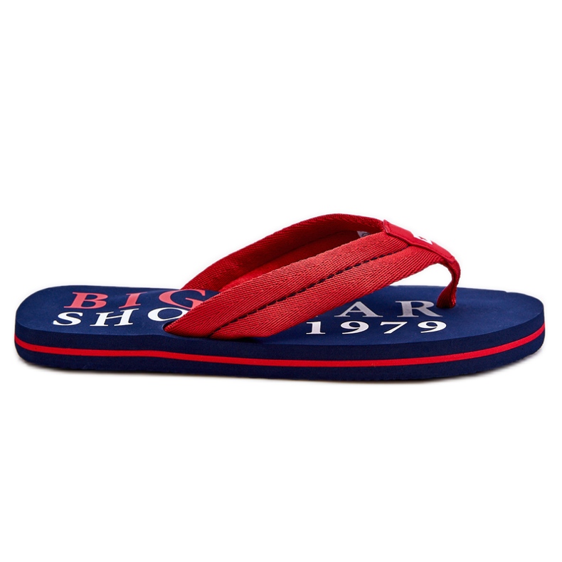 Infradito Big Star da uomo LL174613 rosso