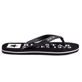 Infradito leggere da uomo Big Star LL174444 nere nero