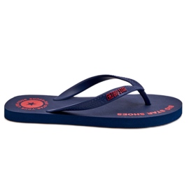 Infradito Uomo Big Star LL174424 Blu Navy nero