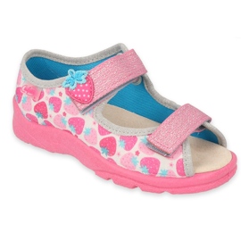 Scarpe per bambini Befado 869X170 blu rosa argento