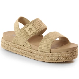 Sandalo espadrillas Big Star W INT1848 beige