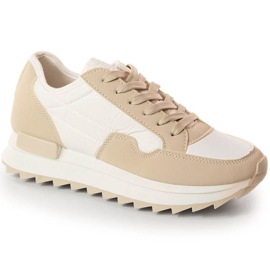 Scarpe sportive con plateau Potocki W WOL142 bianca