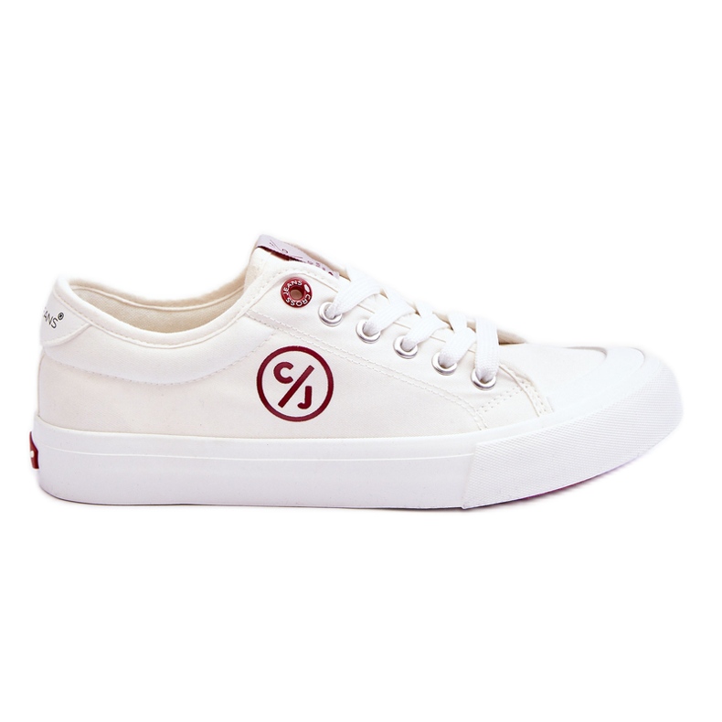 Sneakers Donna In Tessuto Cross Jeans LL2R4043 Bianche bianca