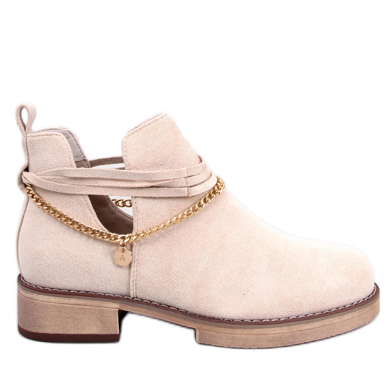 BM Stivaletti con cut-out primaverili Sienna Beige