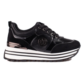 W. Potocki Sneakers nere da donna di Potocki nero