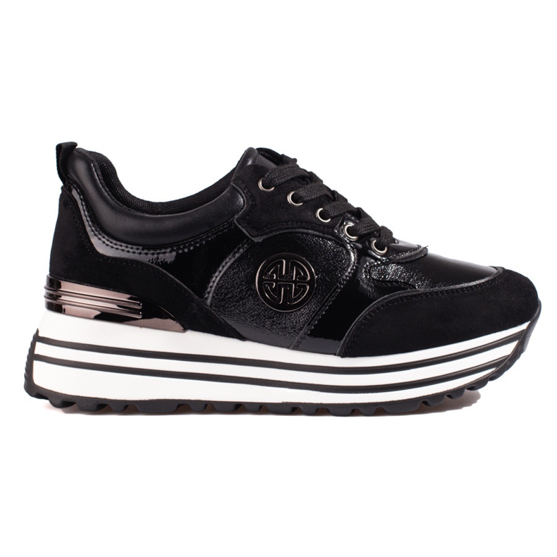 W. Potocki Sneakers nere da donna di Potocki nero