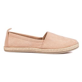 W. Potocki Espadrillas beige Potocki da donna in camoscio