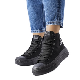 Sneakers nere Lee Cooper LCW-23-44-1628L nero