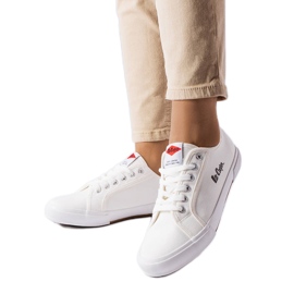 Sneakers bianche Lee Cooper LCW-23-44-1648L bianco