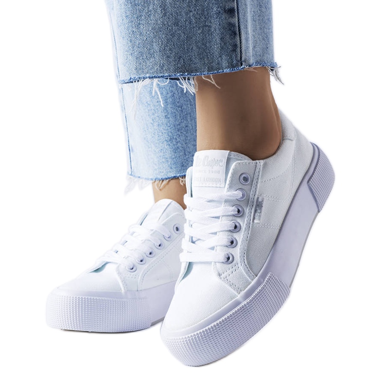 Sneakers Lee Cooper LCW-22-31-0884L bianche bianca