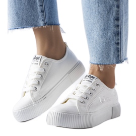 Sneakers bianche Lee Cooper LCW-23-31-1806L bianco