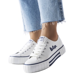 Sneakers bianche Lee Cooper LCW-23-31-1802L bianco
