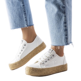 Espadrillas Lee Cooper LCW-23-31-1796L bianche bianco