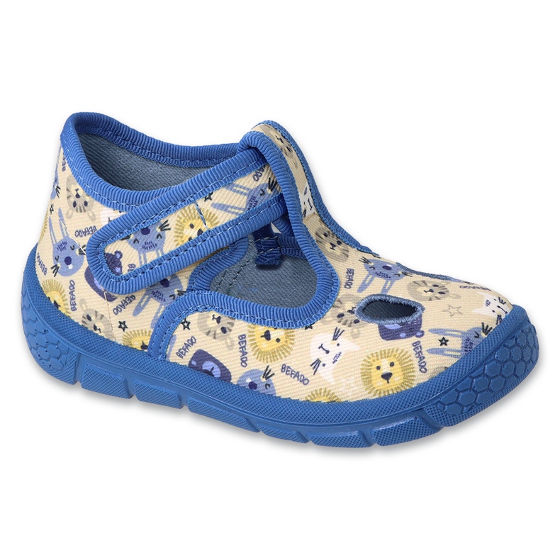 Scarpe per bambini Befado 630P006 beige blu