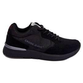 Scarpe sportive Cross Jeans da uomo LL1R4053 nere nero