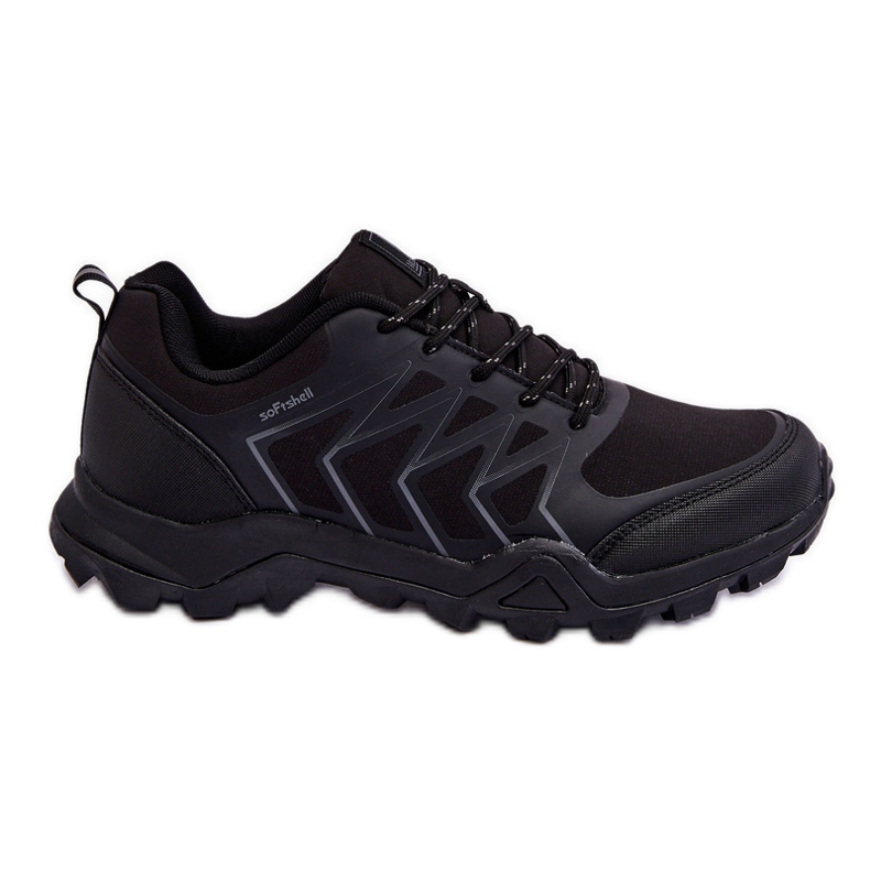 Scarpe sportive da trekking Softshell da uomo Black Jack nero