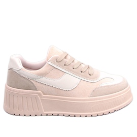 BM Sneakers con plateau Foret Beige