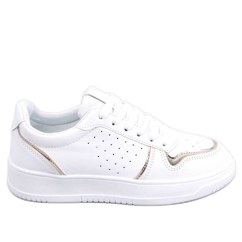 BM Sneakers Reggi Gold da donna bianca