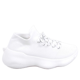 Sneakers a calzino Callens Bianco bianca
