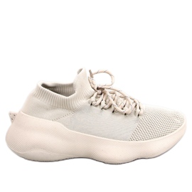 Callens Sneakers a calzino beige
