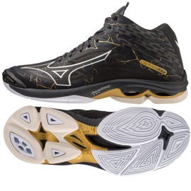 Scarpe Mizuno Wave Lighting Z7 Mid M V1GA225041 nero nero