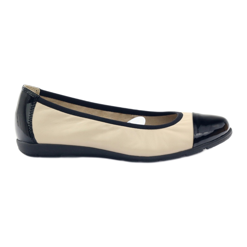 Scarpe ballerine da donna Caprice 22152 nero marrone