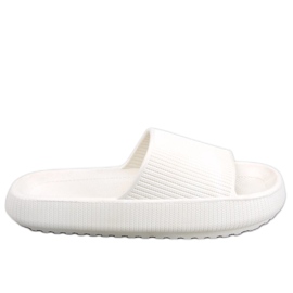 BM Pantofole con cuscino Yang White bianca