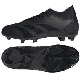 Scarpe da calcio Adidas Predator Accuracy.3 Fg Jr GW4610 nero nero