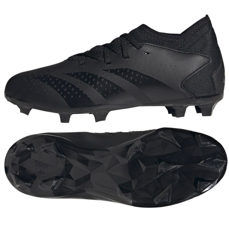Scarpe da calcio Adidas Predator Accuracy.3 Fg Jr GW4610 nero nero